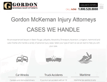 Tablet Screenshot of getgordon.com